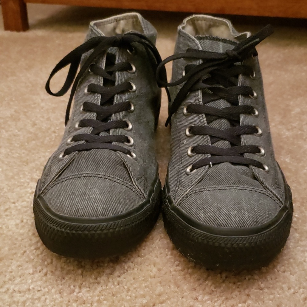Men's high top grey Converse
